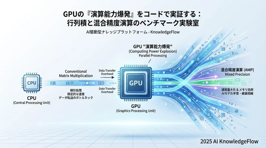 【応用実装】自動混合精度（AMP）による更なる加速 - Section Image