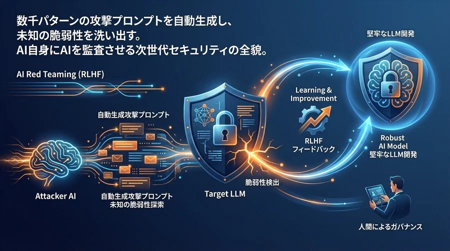 自動生成される敵対的プロンプト：RLHFを用いたAIレッドチーミングの数理と実装