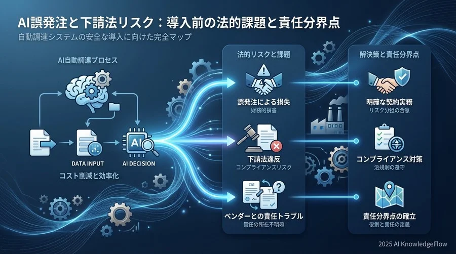 AI調達における「責任の空白」と法的リスクの全体像 - Section Image