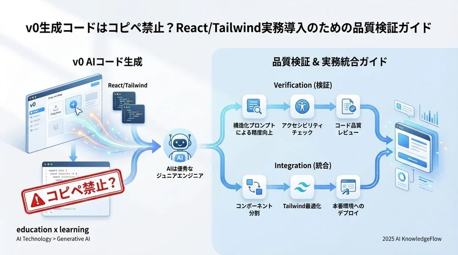 3. Step 2: 生成コードの「品質検証」チェックリスト - Section Image