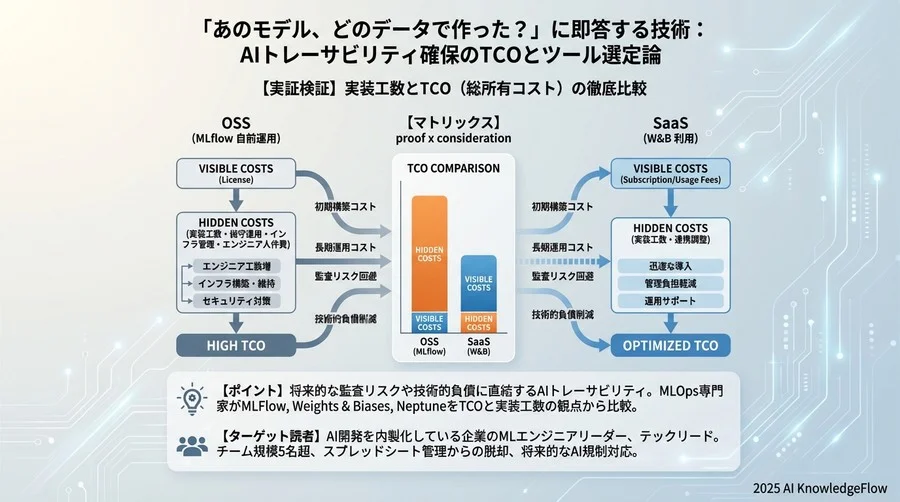 【実証検証】実装工数とTCO（総所有コスト）の徹底比較 - Section Image