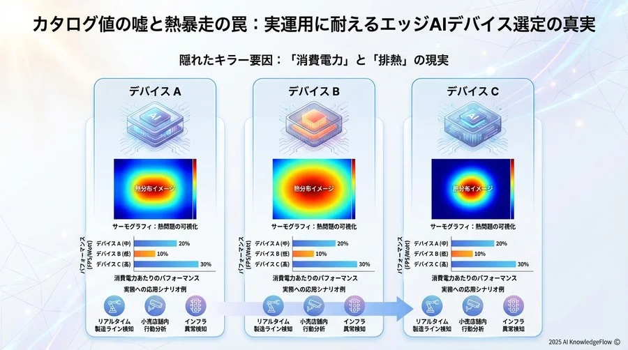 隠れたキラー要因：「消費電力」と「排熱」の現実 - Section Image 3
