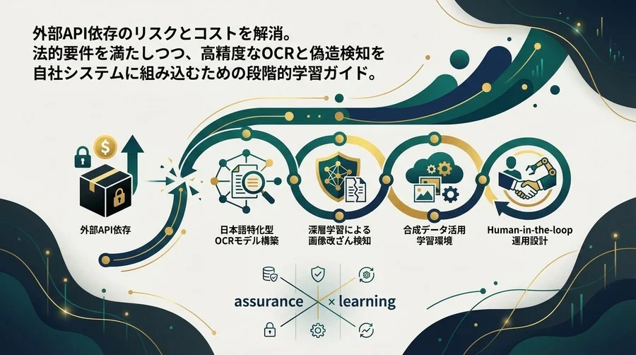 eKYC内製化の壁を越える：深層学習によるOCRと改ざん検知の実装ロードマップ