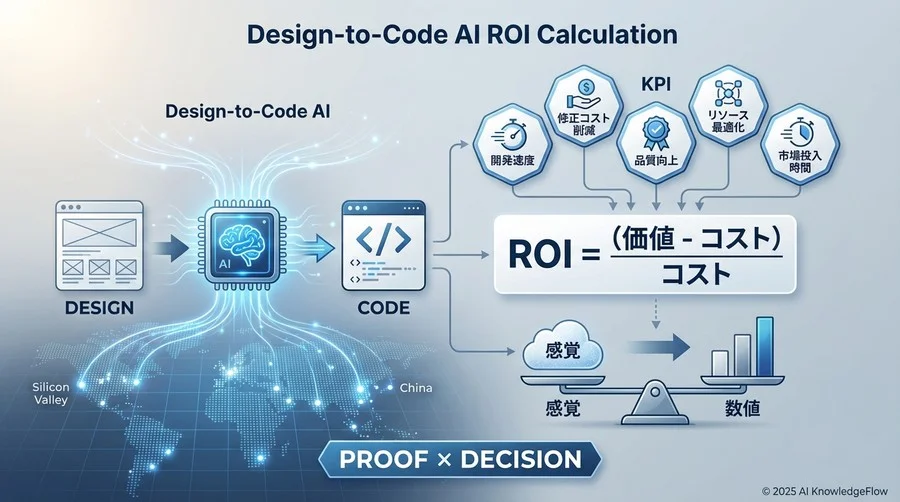 Design-to-Code AI導入評価のための5つの核心指標（KPI） - Section Image