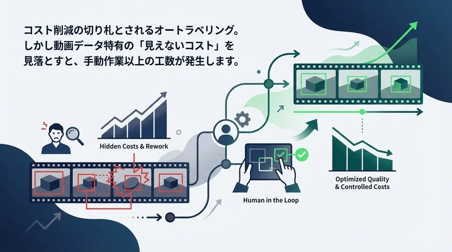 動画オートラベリングの落とし穴とHuman in the Loop設計｜修正コストを抑える品質管理の現実解
