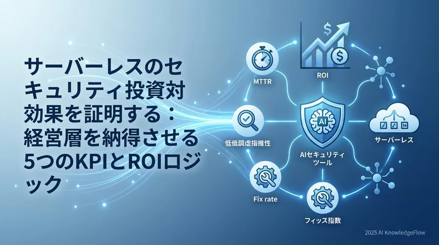 サーバーレス環境で従来のセキュリティ指標が通用しない理由 - Section Image