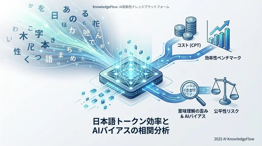検証結果②：トークン分割が生む「意味の断絶」とバイアス - Section Image