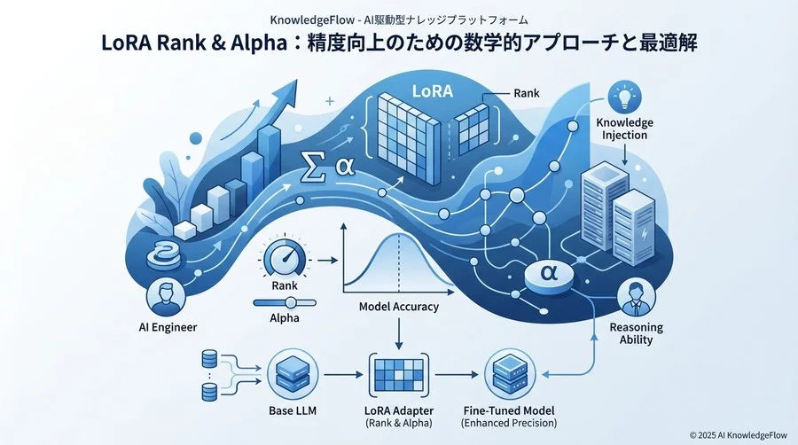 Rank/Alpha比率がモデルの挙動に与える影響分析 - Section Image