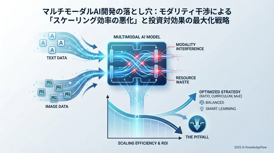 モダリティ間のスケーリング効率格差の正体 - Section Image