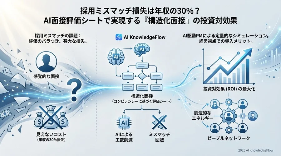 なぜ「感覚的な面接」が高いコストにつくのか - Section Image