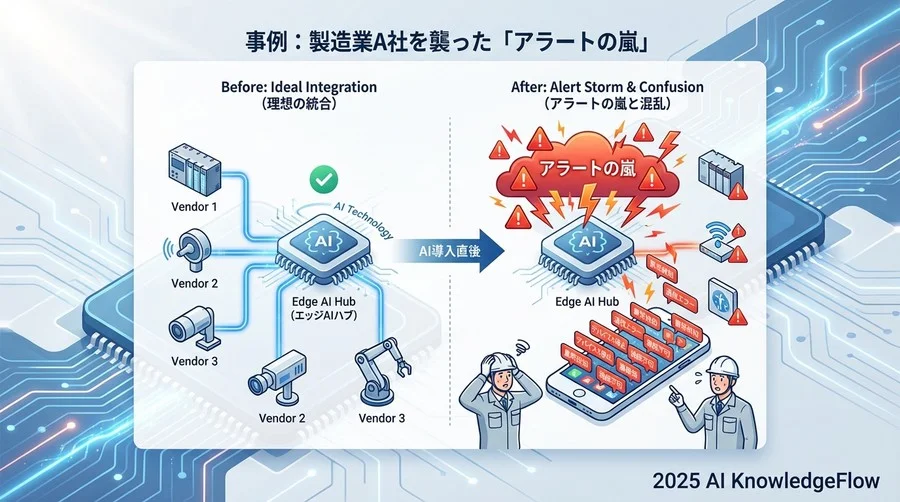 事例：製造現場を襲った「アラートの嵐」 - Section Image