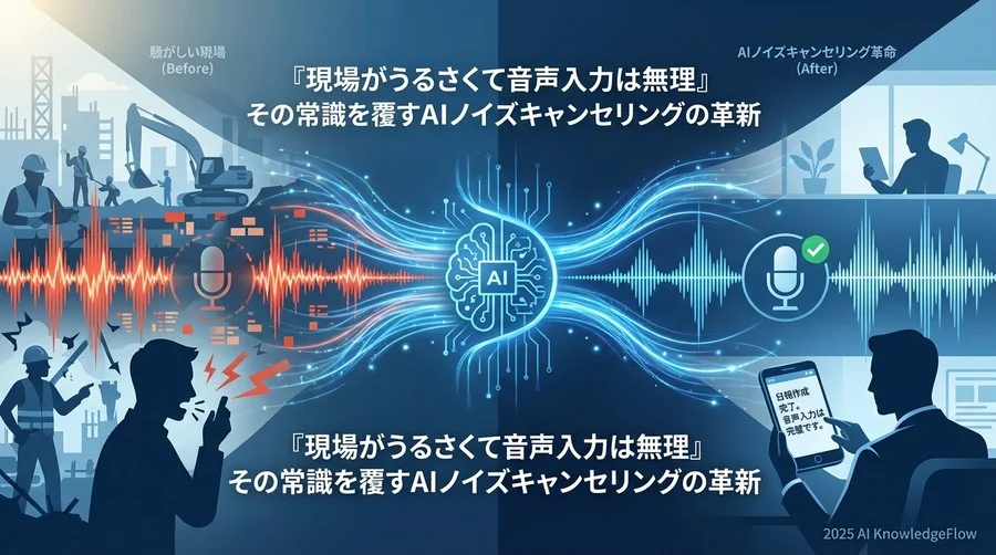 音声認識率が向上すると、現場業務はどう変わるか - Section Image