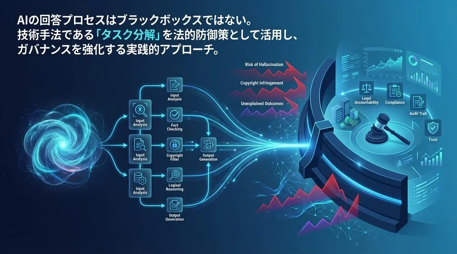 「タスク分解」がAIガバナンスの防波堤になる理由：法的説明責任を果たすプロンプト設計論