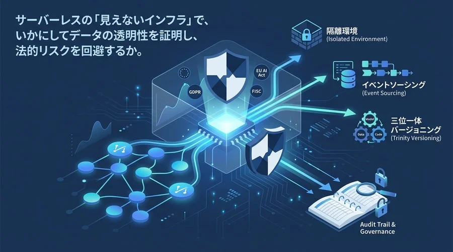 規制産業のためのサーバーレスML設計：監査に耐えうるデータガバナンスと実装パターン