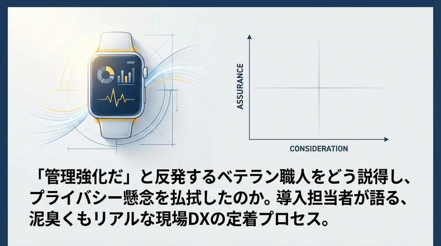 「監視されるのは御免だ」現場の猛反発をどう覆したか？スマートウォッチ熱中症検知、泥臭い定着の全記録