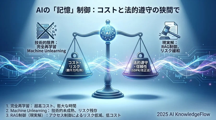 AIにおける「データ削除」の定義と技術的パラドックス - Section Image