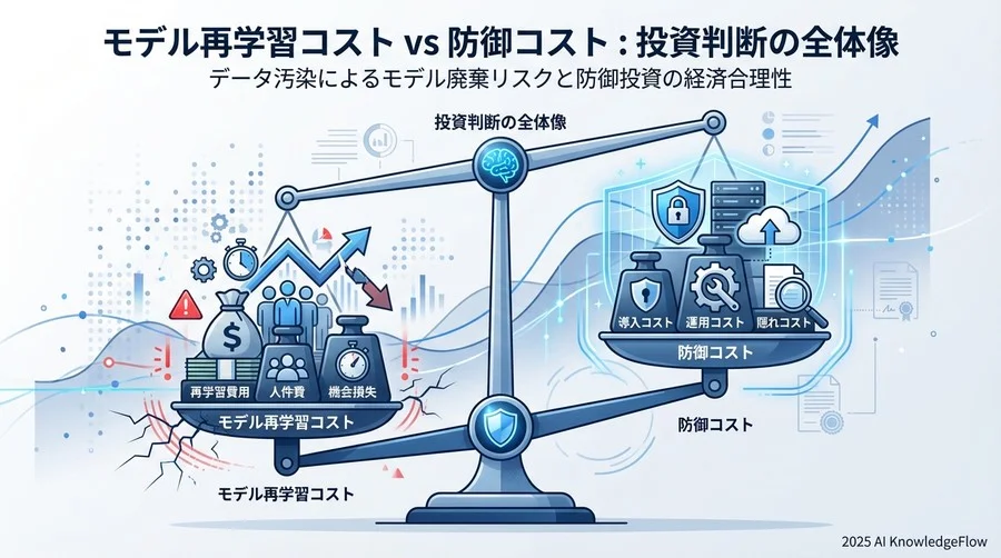 モデル再学習コスト vs 防御コスト：投資判断の全体像 - Section Image