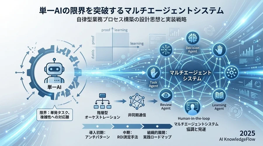 マルチエージェント設計の3つの基本原則 - Section Image