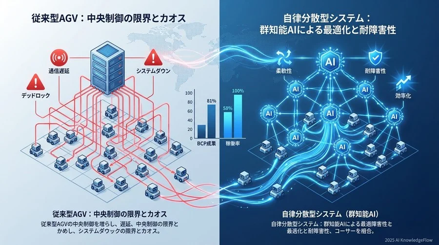 比較検討：群知能（スウォーム）AIを選んだ「守り」の理由 - Section Image