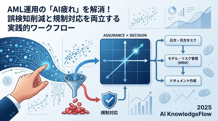 AI×AML運用の全体像：Human-in-the-Loopの設計 - Section Image