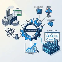 「高い」は誤解？製造現場のエッジAI導入コスト完全分解とROI算出の極意