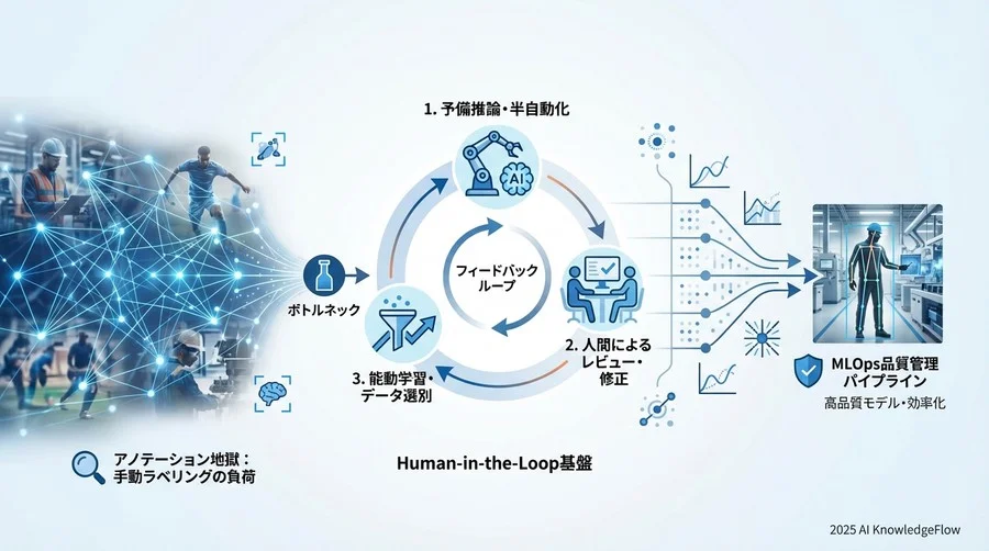 【修正・管理層】アノテーションツールのAPI統合とワークフロー - Section Image
