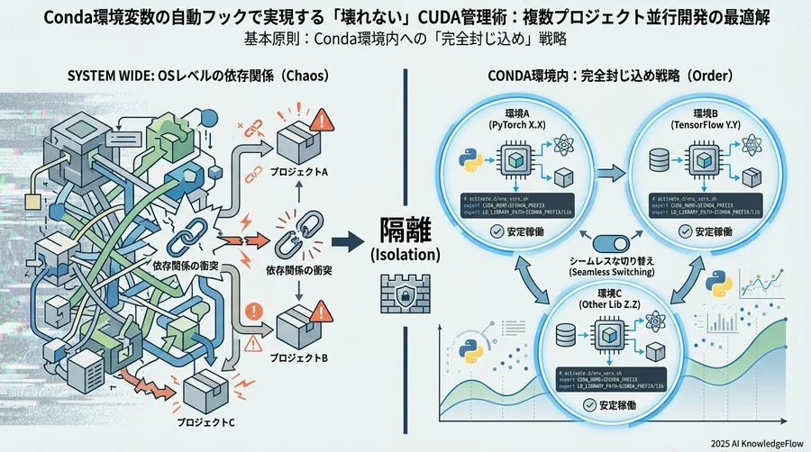 基本原則：Conda環境内への「完全封じ込め」戦略 - Section Image