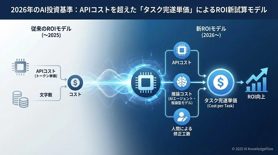 予測①：モデルの低価格化競争と「推論コスト」の新たな台頭 - Section Image