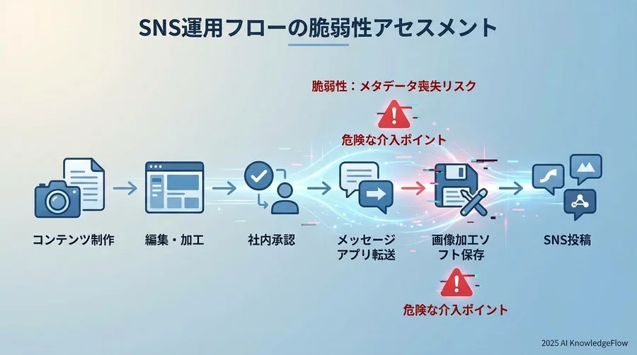 2. 現状分析：SNS運用フローの脆弱性アセスメント - Section Image