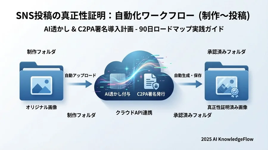 4. 詳細プロセス設計：制作から投稿までの新ワークフロー構築 - Section Image