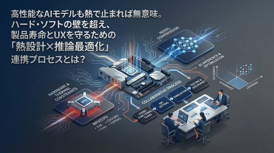AI PCの熱問題解決：推論最適化とHW/SW連携プロセス