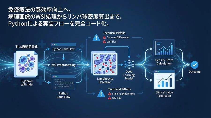 Python実装で学ぶTILs自動定量化の落とし穴と回避策