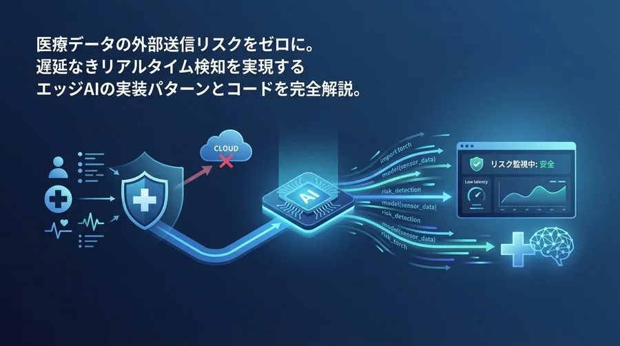 エッジAIによる術後感染症リスク監視とPython実装
