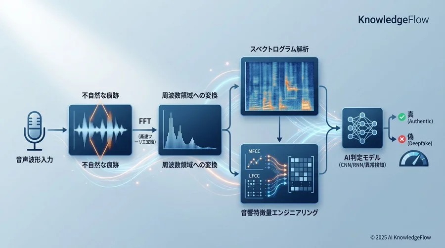 真贋の手がかりを抽出する：音響特徴量エンジニアリング - Section Image