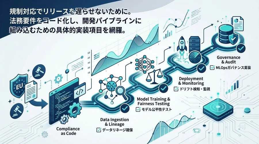 EU AI法対応をコードで自動化する：MLOpsガバナンス実装チェックリスト【CTO監修】