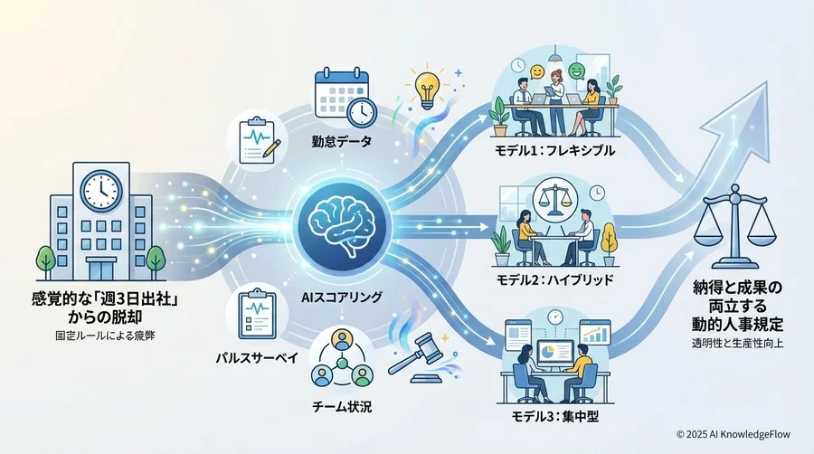 データドリブンで再設計する：AIが提案する3つの規定モデル - Section Image