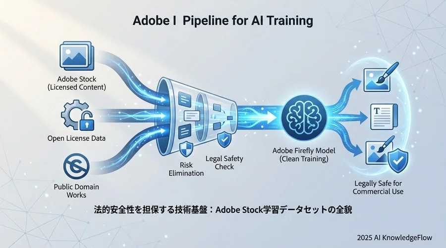 法的安全性を担保する技術基盤：Adobe Stock学習データセットの全貌 - Section Image