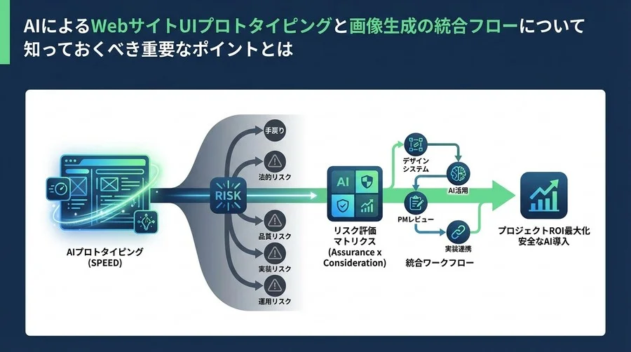 AIプロトタイピングの「手戻り」を防ぐ。Web制作現場のためのリスク管理と統合ワークフロー