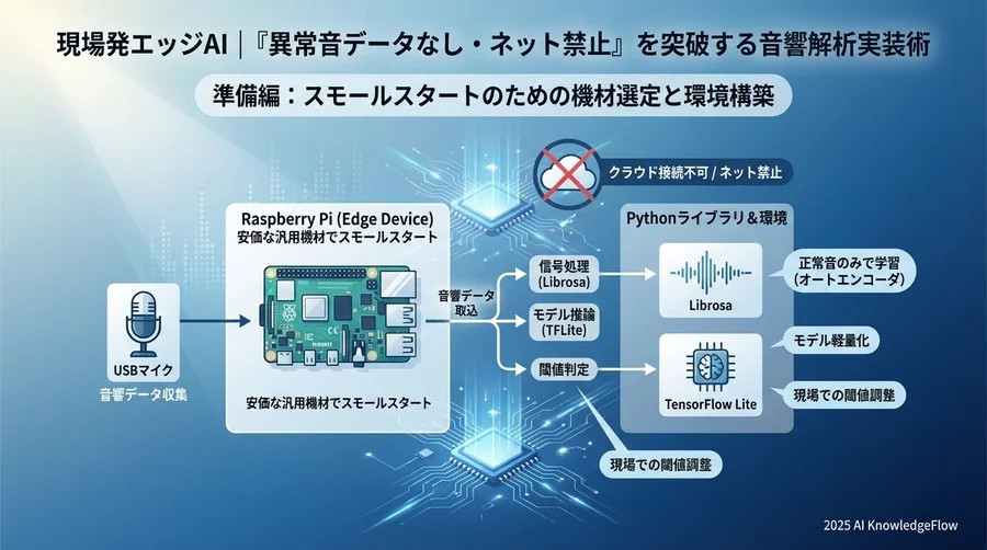 準備編：スモールスタートのための機材選定と環境構築 - Section Image