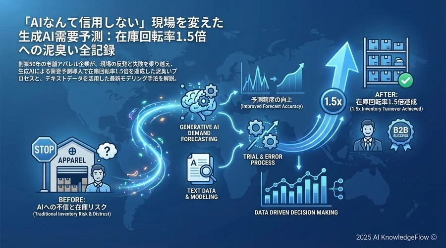 【解決策と実装】ハイブリッド運用が生んだ「納得感のある予測」 - Section Image