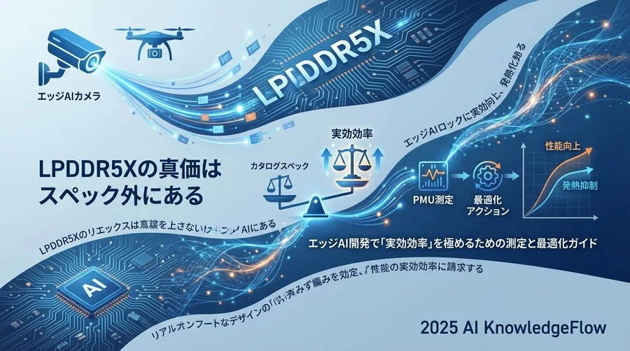 なぜLPDDR5Xの「カタログスペック」は成功指標にならないのか - Section Image
