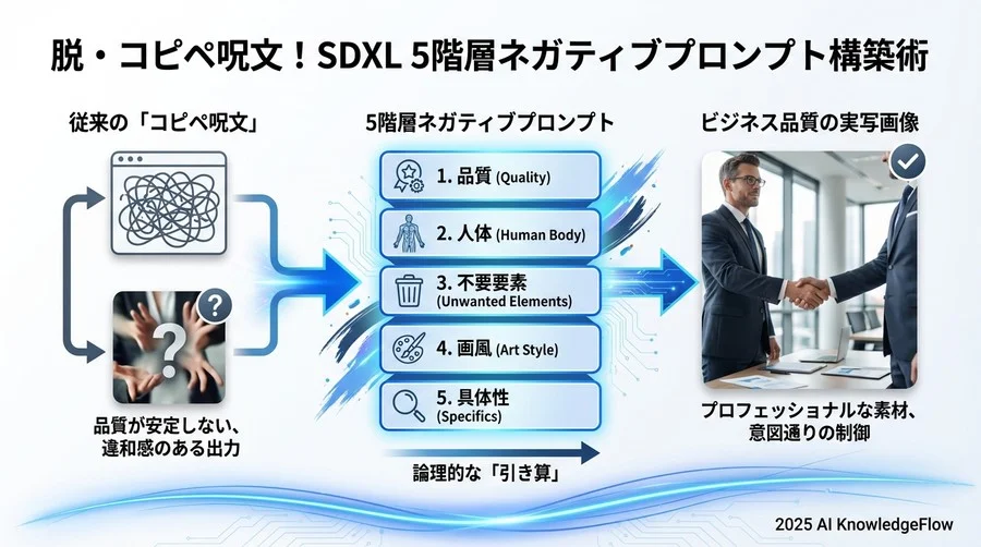 Tip 3：【不要要素層】ビジネス素材として致命的な「文字・枠」を消す - Section Image 3