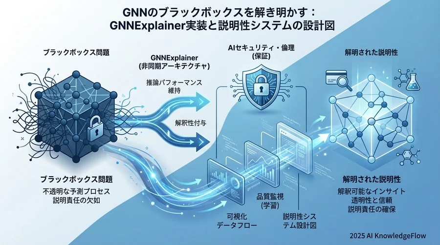 全体アーキテクチャ：推論と説明の分離設計 - Section Image