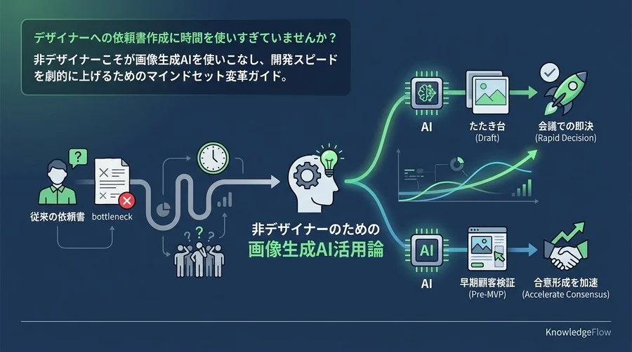 開発スピードを劇的に上げる「非デザイナーのための画像生成AI」活用論
