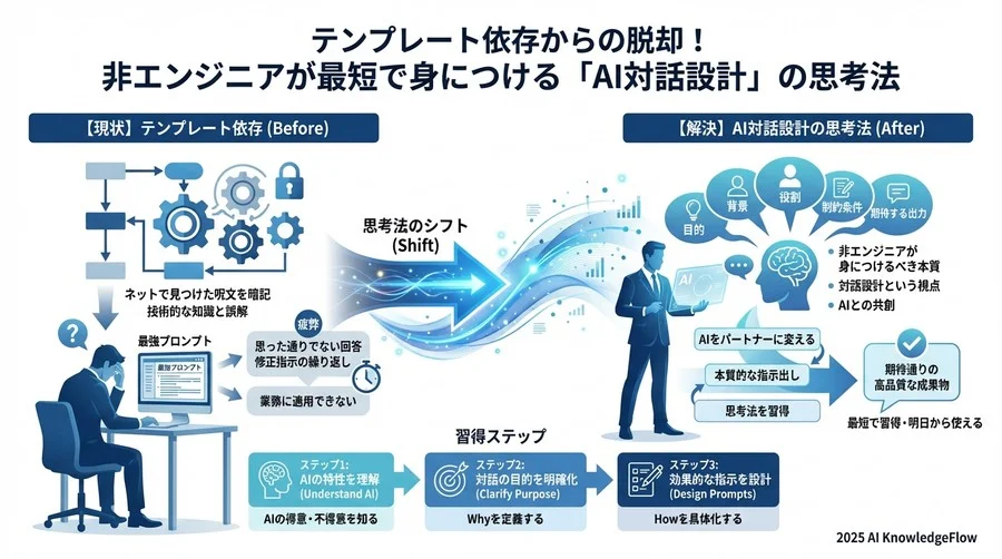 誤解③：「一発で完璧な回答を出力させる」という完璧主義 - Section Image 3