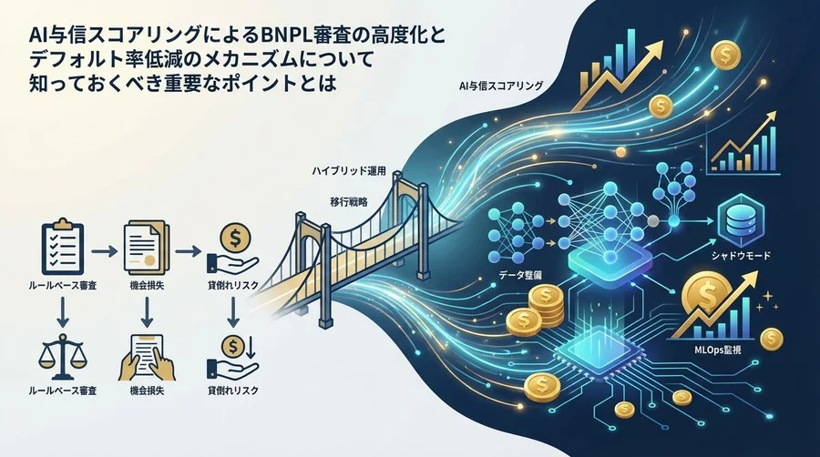 BNPL審査におけるAI移行戦略：ルールベースと共存するハイブリッド運用の詳細ガイド