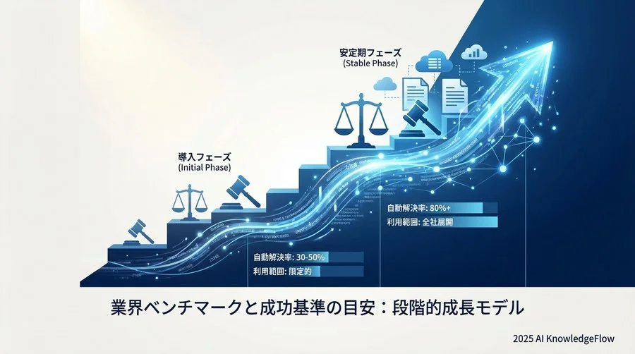 業界ベンチマークと成功基準の目安 - Section Image
