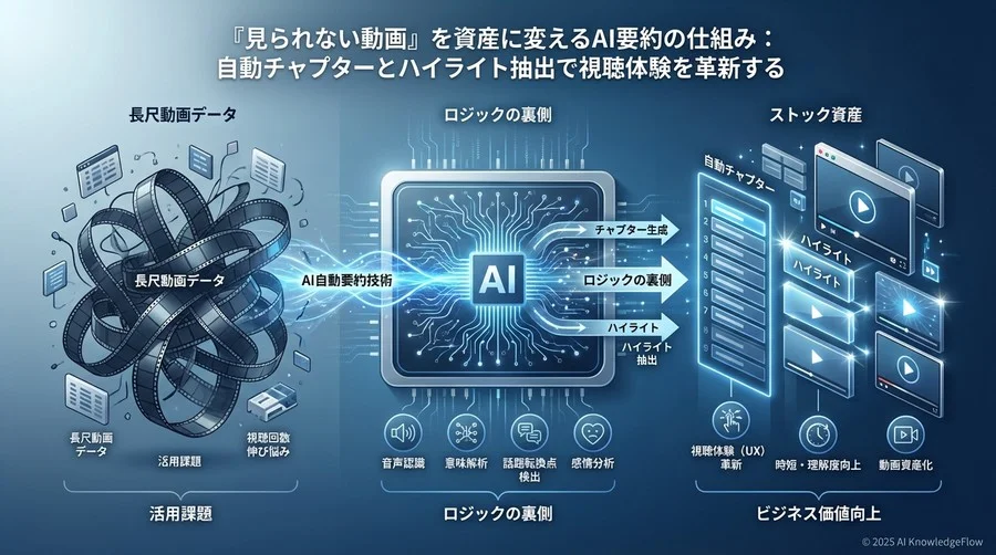 【仕組みの基本】AIは動画をどう「読んで」いるのか - Section Image