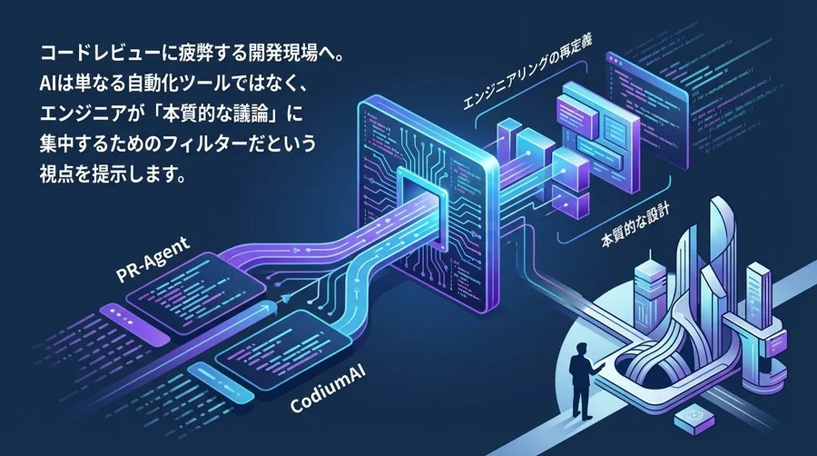 コードレビュー自動化の最適解：PR-AgentとCodiumAIの比較とエンジニアの役割再定義