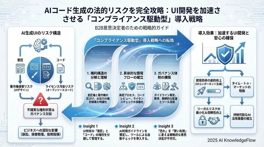 実践的予防策：法的安全性を担保する「クリーンルーム型」AI開発フロー - Section Image 3